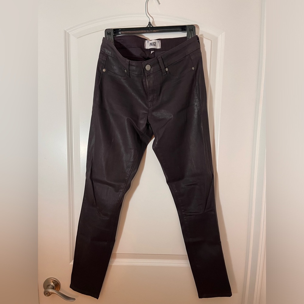 Paige crop denim